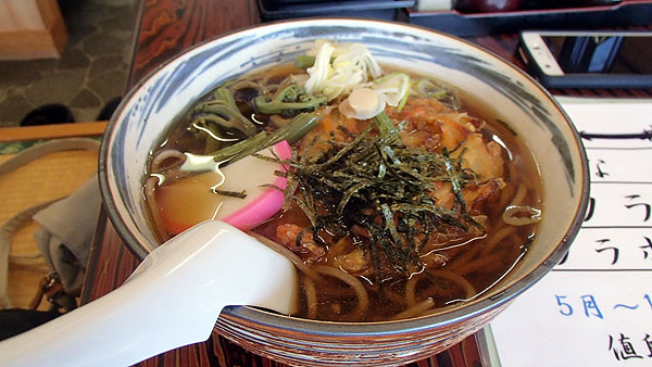 えびかきあげそば